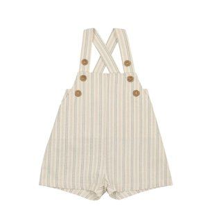 *NWT* Analogie by Lil Legs Multi Stripe Linen Overalls